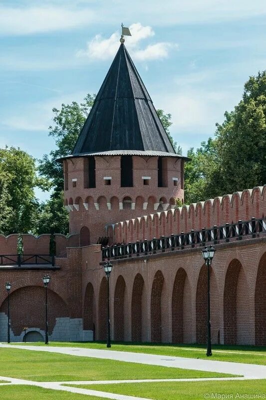 Названия башен тульского кремля кремля фото Никитская башня Башня, Соборы