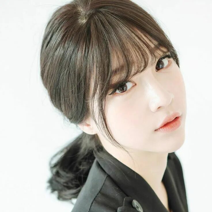 Названия челок с фото корейские Korea fashion Wig shop PINKAGE Sushi Bang) Mini-through Bang Tail / Price : 20.2