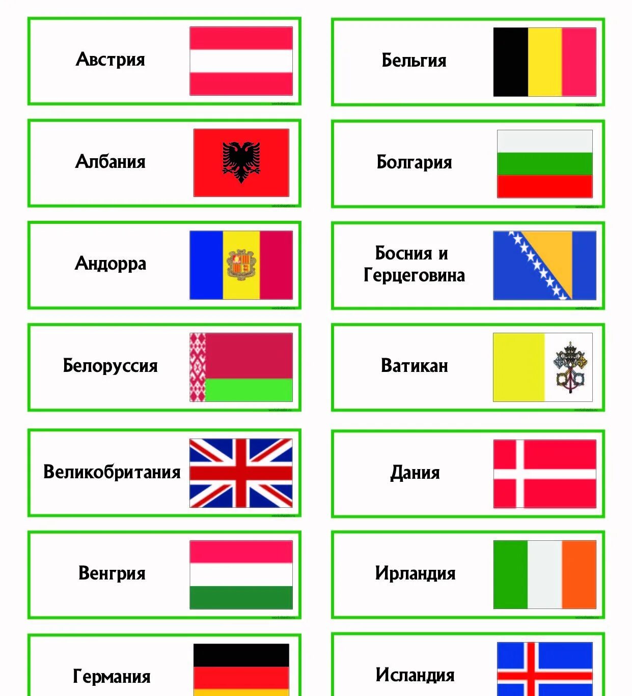 Названия флага фото Какие бывают страны - блог Санатории Кавказа