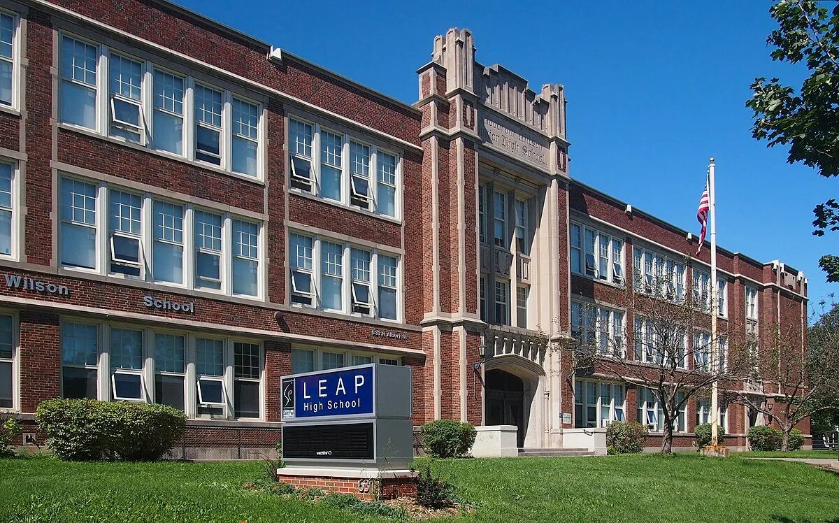 Названия фото школы LEAP High School - Wikipedia