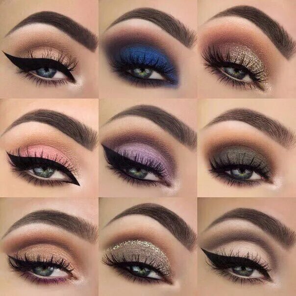 Названия макияжа глаз Pin by Liudmila Meshchanenko on Макияж Makeup, Eye makeup, Smokey eye makeup