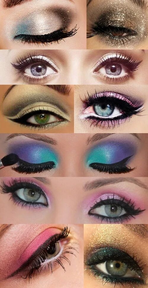 Названия макияжей Fashionistas BR Sara Silva on We Heart It Makeup, Hair and makeup tips, Eye make