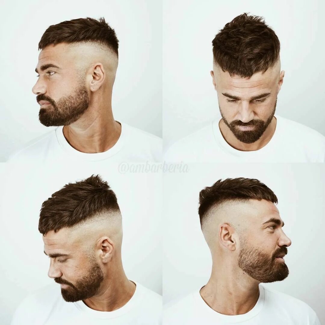 Названия мужских стрижек в барбершопах Pin en barbas, estilos