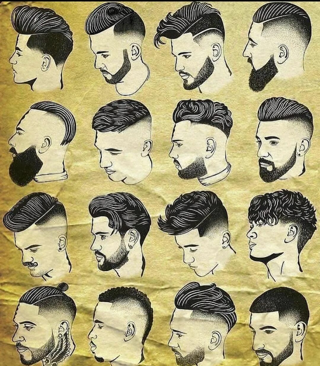Названия мужских стрижек в барбершопах Top 100 Best Haircuts For Men In 2021 Mens hairstyles with beard, Cool mens hair