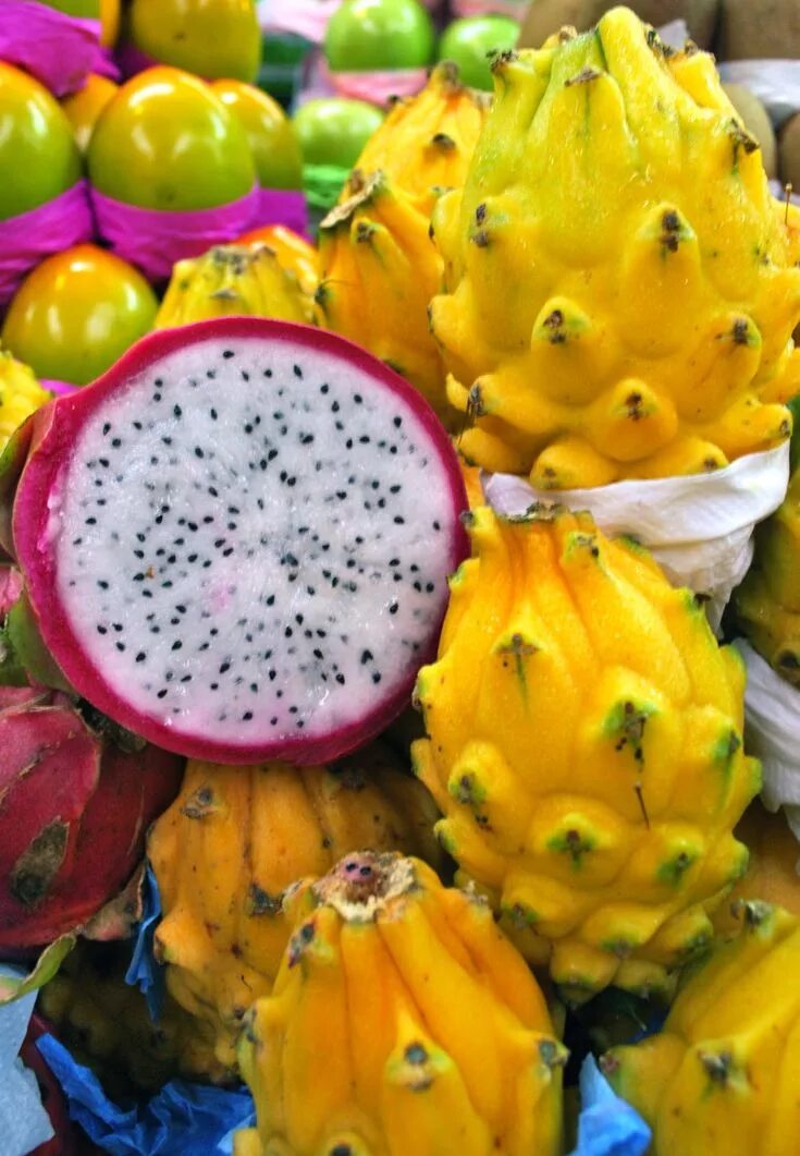 Названия южных экзотических фруктов с фото Tita Capotita: Mercado Municipal de Sao Paulo Frutas y verduras fotos, Frutas y 
