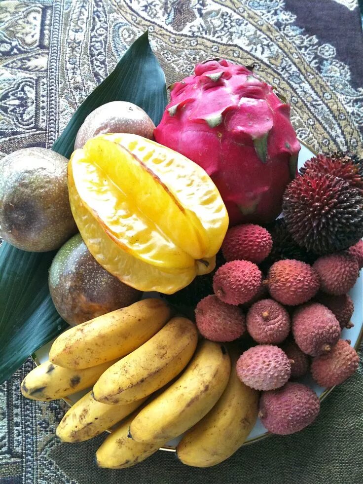 Названия южных экзотических фруктов с фото Delicious and Creative Carambola Recipes