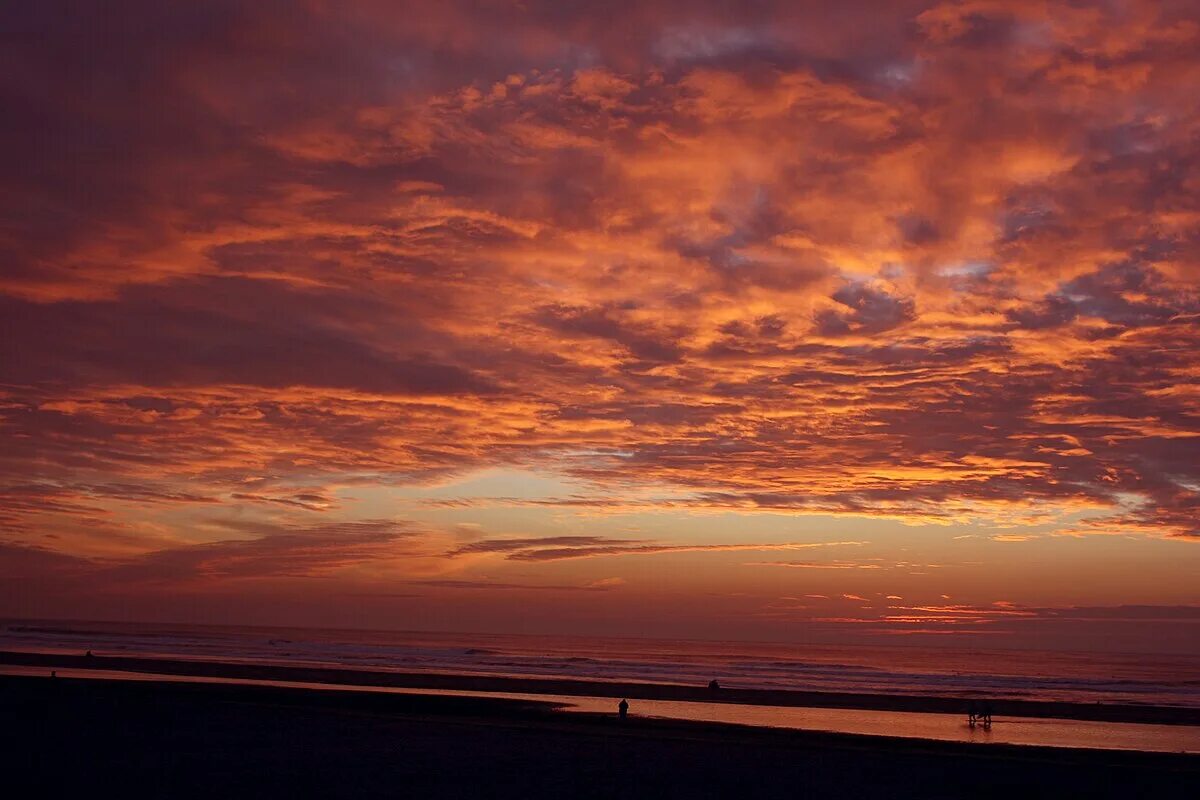 Небо на закате фото File:Sunset at ocean in san francisco.jpg - Wikipedia