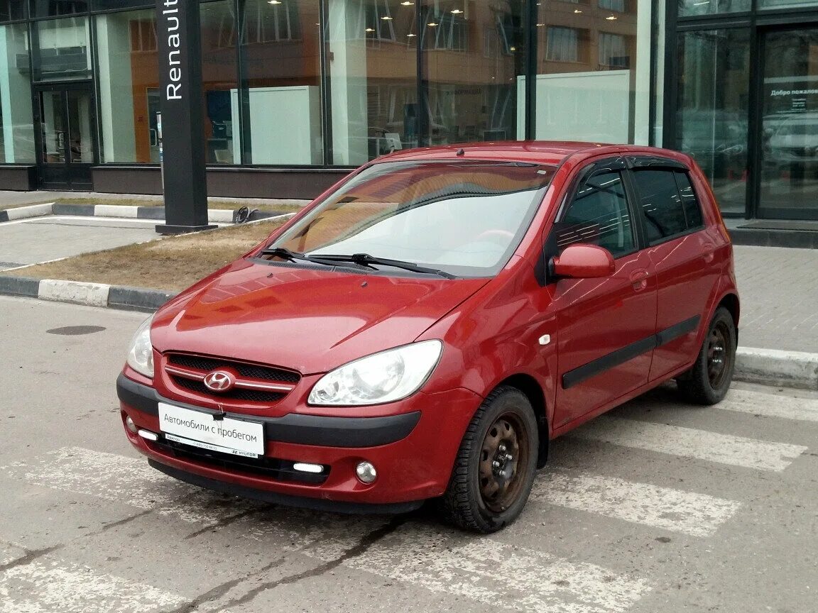 Ниссан гетц фото Купить б/у Hyundai Getz I Рестайлинг 1.4 AT (97 л.с.) бензин автомат в Москве: к