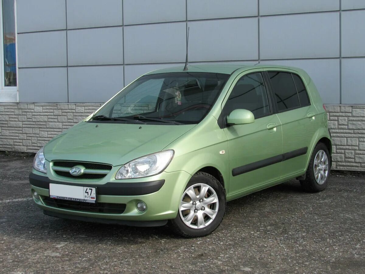 Ниссан гетц фото Купить б/у Hyundai Getz I Рестайлинг 1.4 AT (97 л.с.) бензин автомат в Санкт-Пет