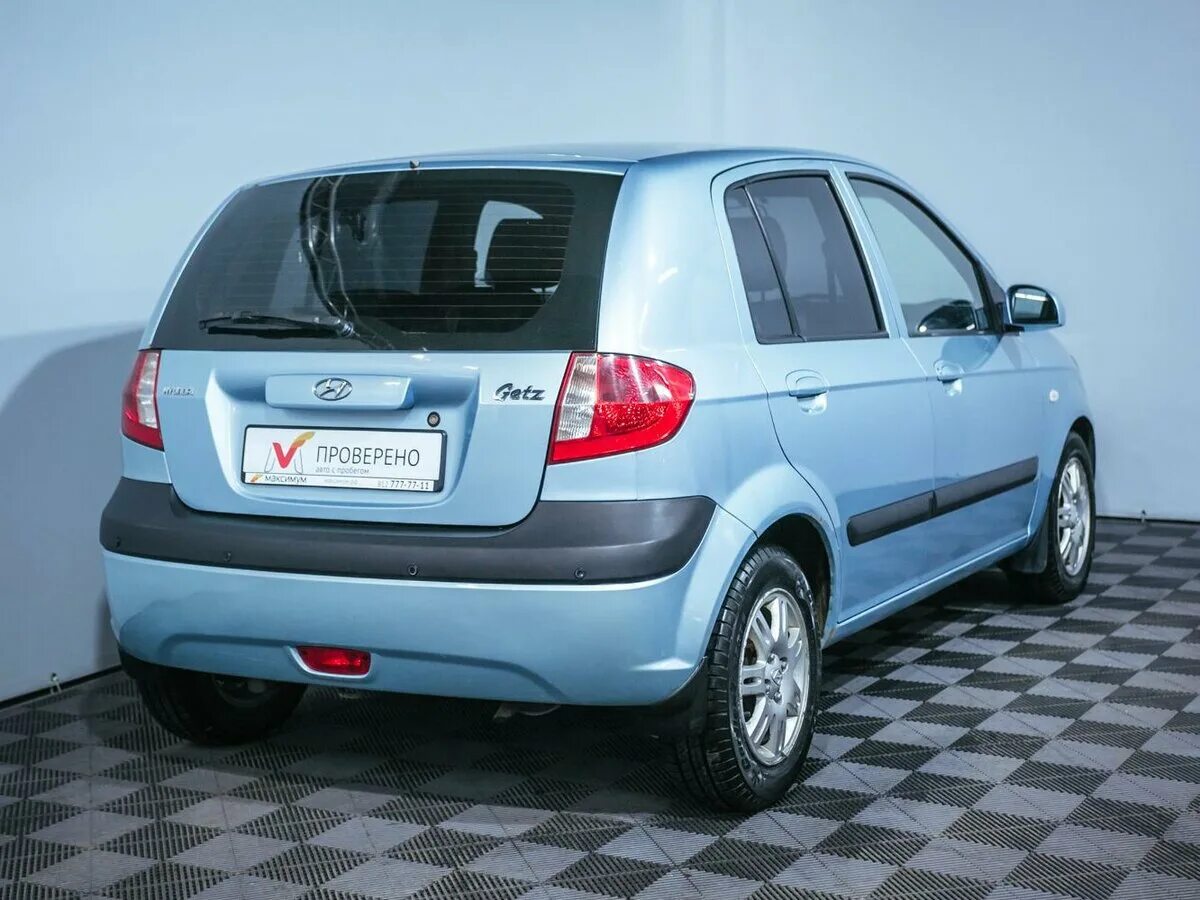 Ниссан гетц фото Купить б/у Hyundai Getz I Рестайлинг 1.6 AT (105 л.с.) бензин автомат в Санкт-Пе