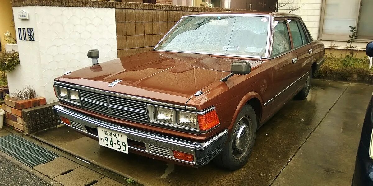 Ниссан глория 1983 фото Nissan Gloria 200 GL in Niigata, Japan (Februar 2016) - Fahrzeugbilder.de