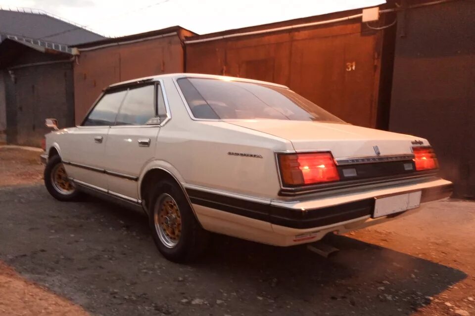 Ниссан глория 1983 фото 13. Принарядился - Nissan Gloria (6G), 2,8 л, 1981 года колёсные диски DRIVE2