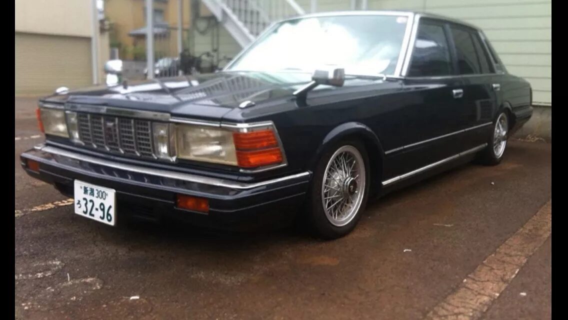 Ниссан глория 1983 фото Примерно так будит выглядеть - Nissan Gloria (6G), 2,8 л, 1981 года наблюдение D