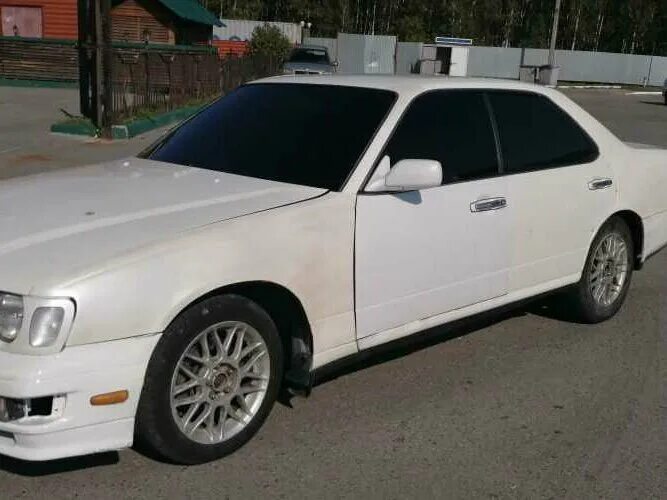 Ниссан глория фото Купить б/у Nissan Gloria X (Y33) 2.5 AT (190 л.с.) бензин автомат в Реже: белый 