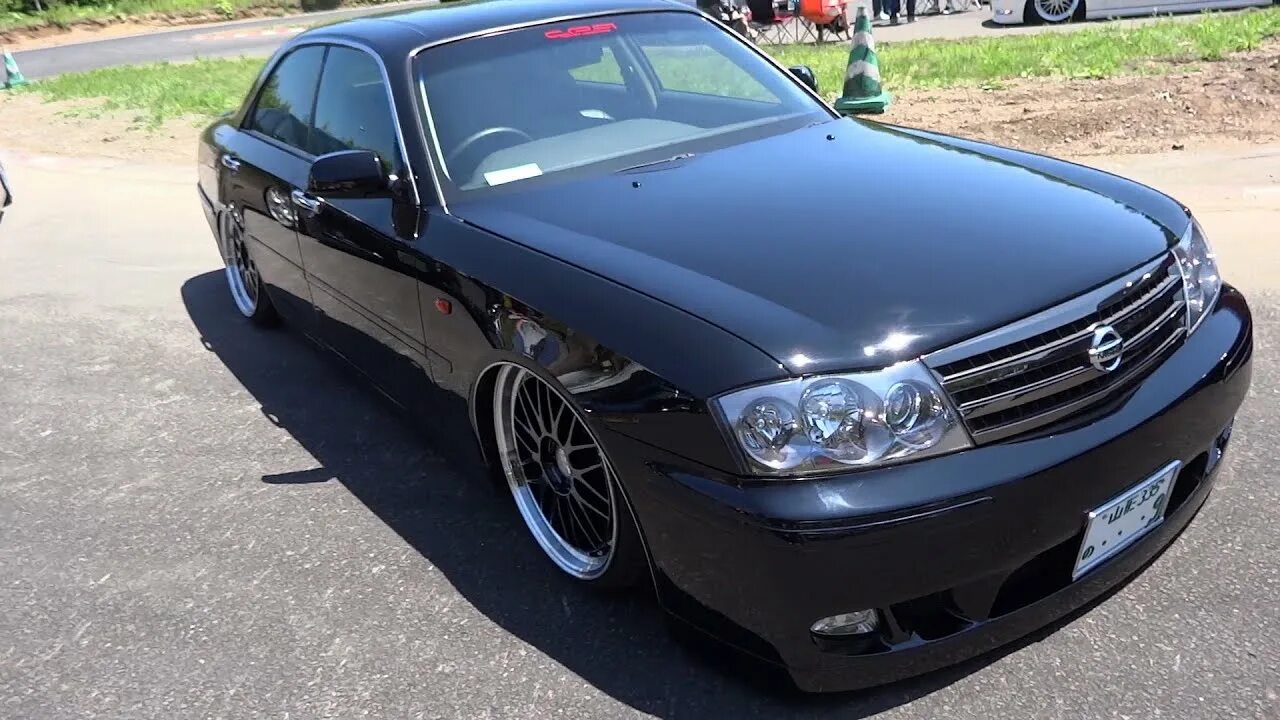 Ниссан глория тюнинг NISSAN GLORIA Y34 custom car 日 産 グ ロ リ ア Y34 カ ス タ ム カ- - YouTube