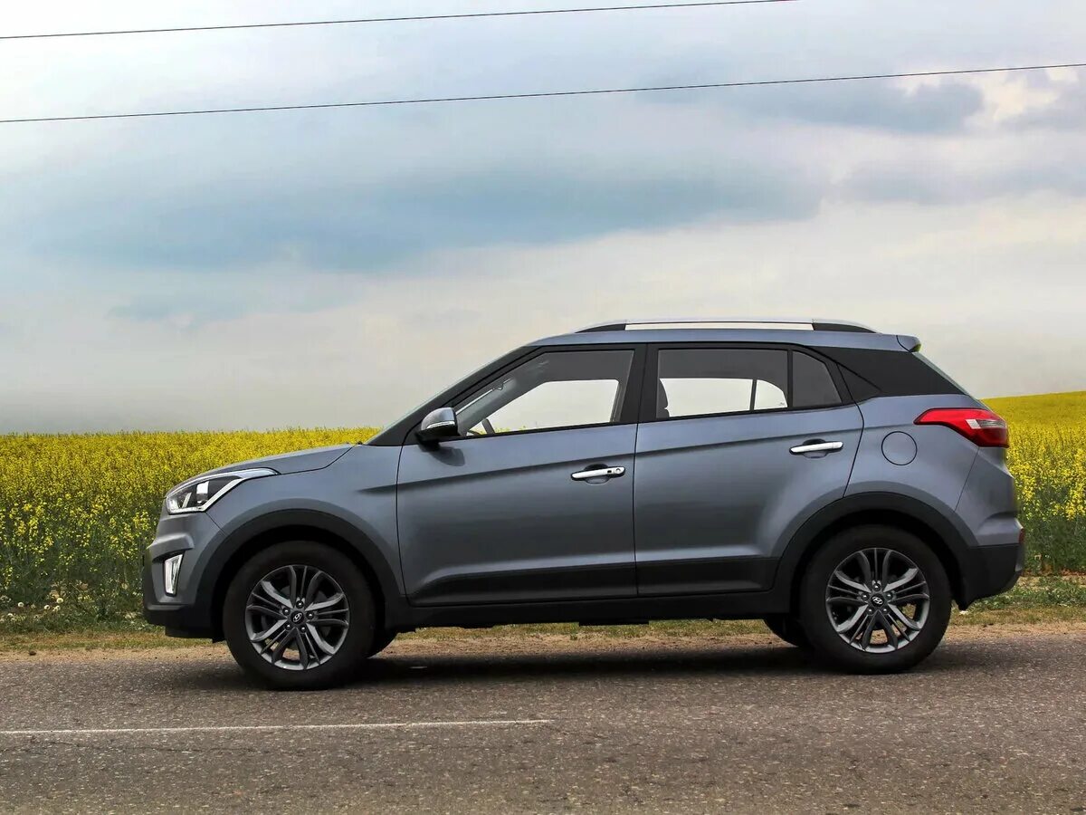 Ниссан грета фото Купить б/у Hyundai Creta I Рестайлинг 1.6 AT (121 л.с.) 4WD бензин автомат в Мос