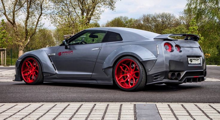Ниссан гтр тюнинг фото Prior Design Launches Widebody Aero Upgrades for R35 Nissan GT-R Nissan gt, Niss