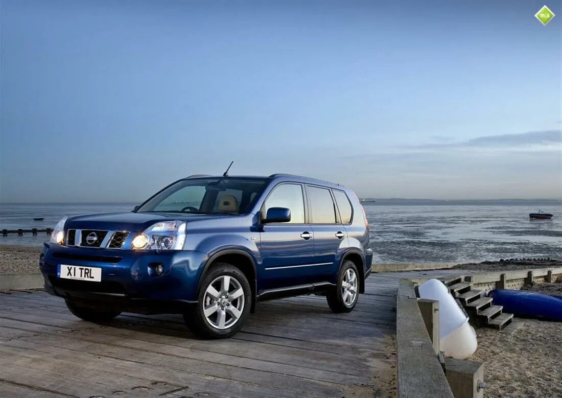 Ниссан х фото New X Trail 3-Quarter Front 'Sapphire Blue'