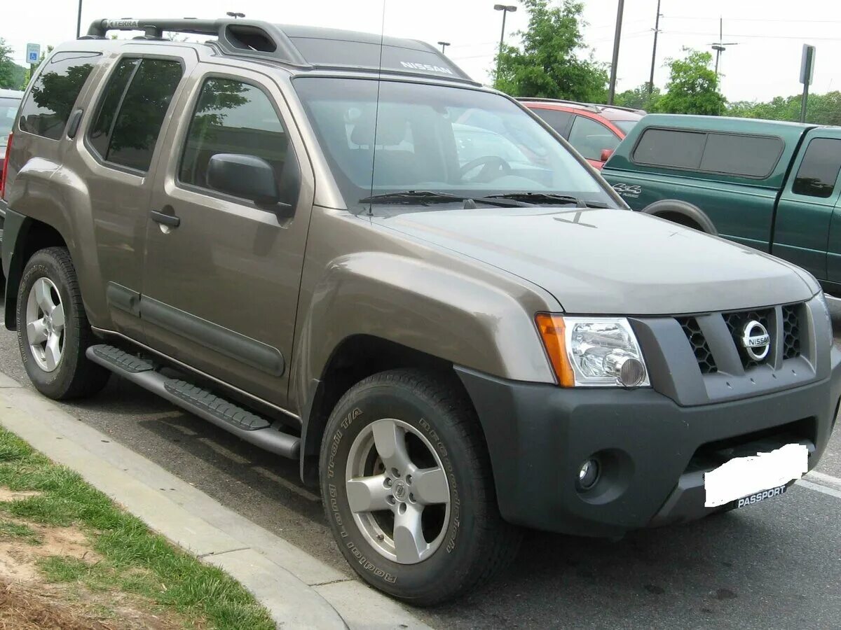 Ниссан х терра фото Купить б/у Nissan Xterra II 4.0 AT (265 л.с.) 4WD бензин автомат в Москве: корич