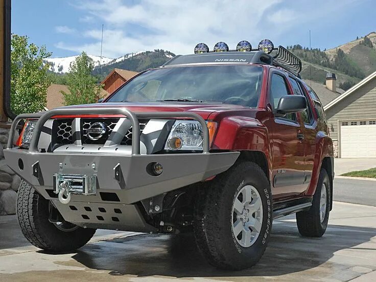 Ниссан х терра тюнинг ShrockWorks Xterra Front Bumper, 2nd Gen (2005-2013) @ Main Line Overland Nissan