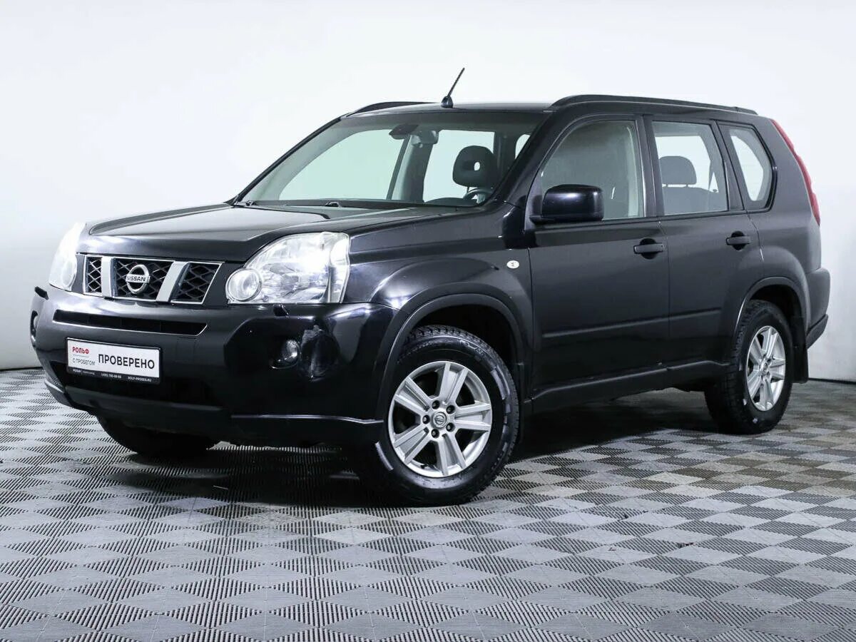 Ниссан х трейл 2008 фото Купить б/у Nissan X-Trail II 2.0 MT (141 л.с.) 4WD бензин механика в Москве: чёр