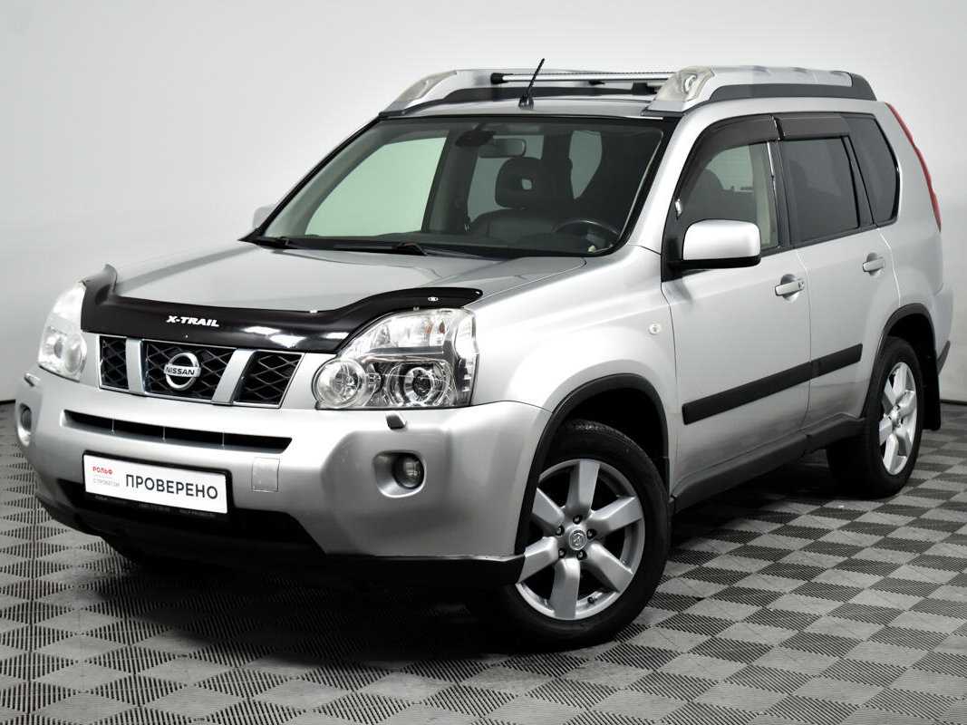 Ниссан х трейл 2008 фото Купить б/у Nissan X-Trail II 2.5 CVT (169 л.с.) 4WD бензин вариатор в Москве: се