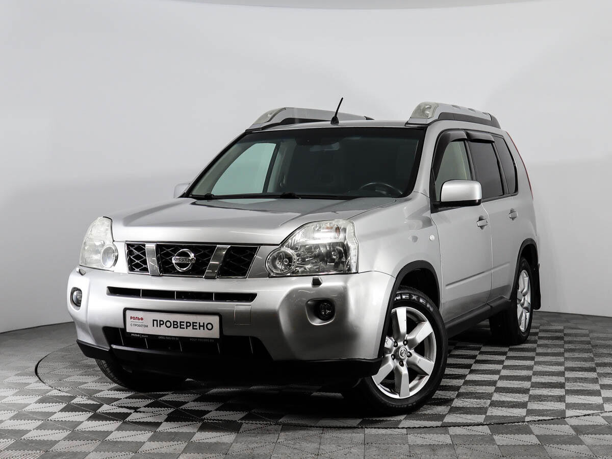 Ниссан х трейл 2008 фото Купить б/у Nissan X-Trail II 2.5 CVT (169 л.с.) 4WD бензин вариатор в Москве: се