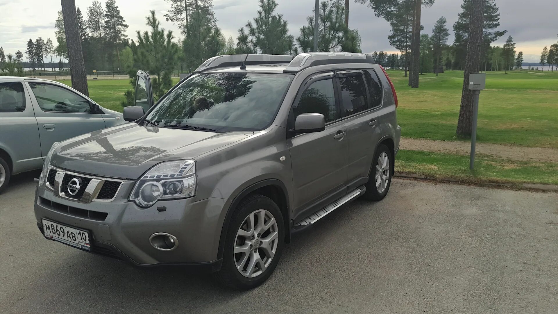 Ниссан х трейл 2012 фото Nissan X-Trail II (t31) 2.5 бензиновый 2012 "СЕРЫЙ" на DRIVE2