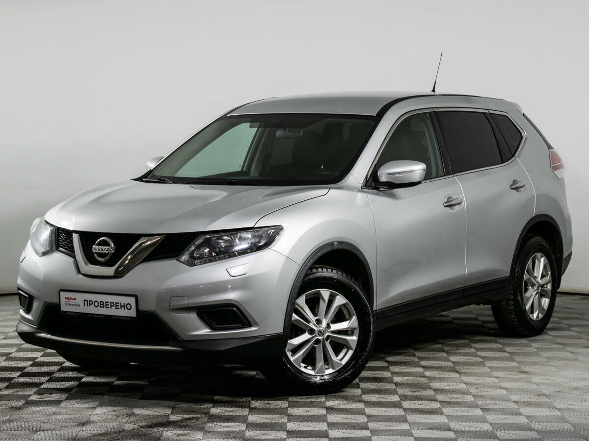 Ниссан х трейл 2016 года фото Купить б/у Nissan X-Trail III 2.0 CVT (144 л.с.) бензин вариатор в Москве: сереб