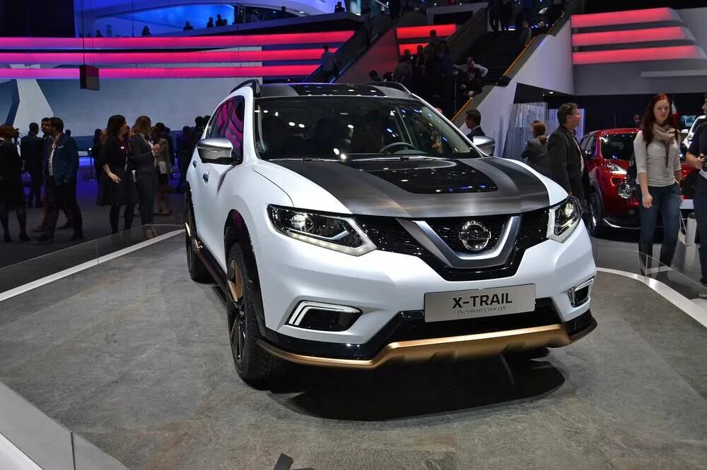 Ниссан х трейл 2017 фото Nissan Qashqai и X-Trail: представлены премиум-модификации