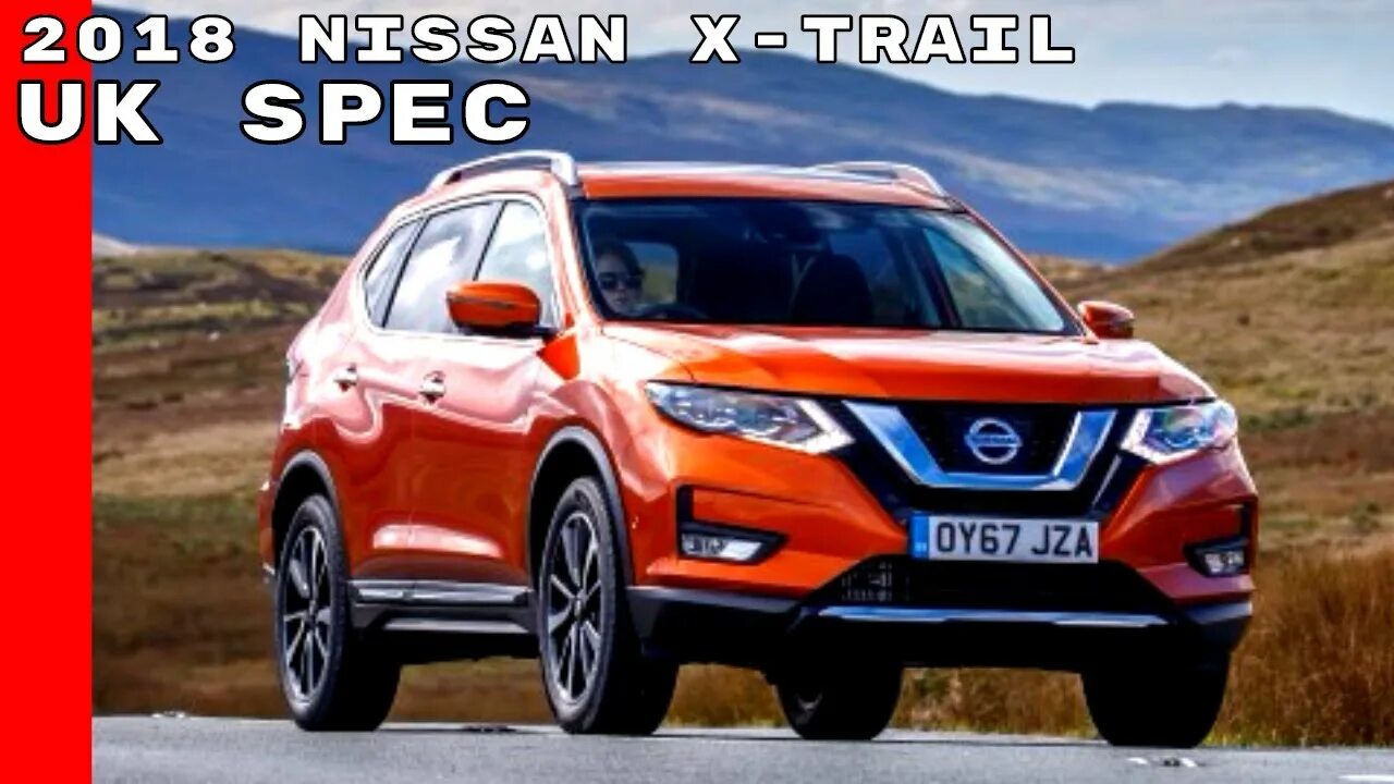 Ниссан х трейл 2018 фото 2018 Nissan X-Trail - UK Spec - YouTube