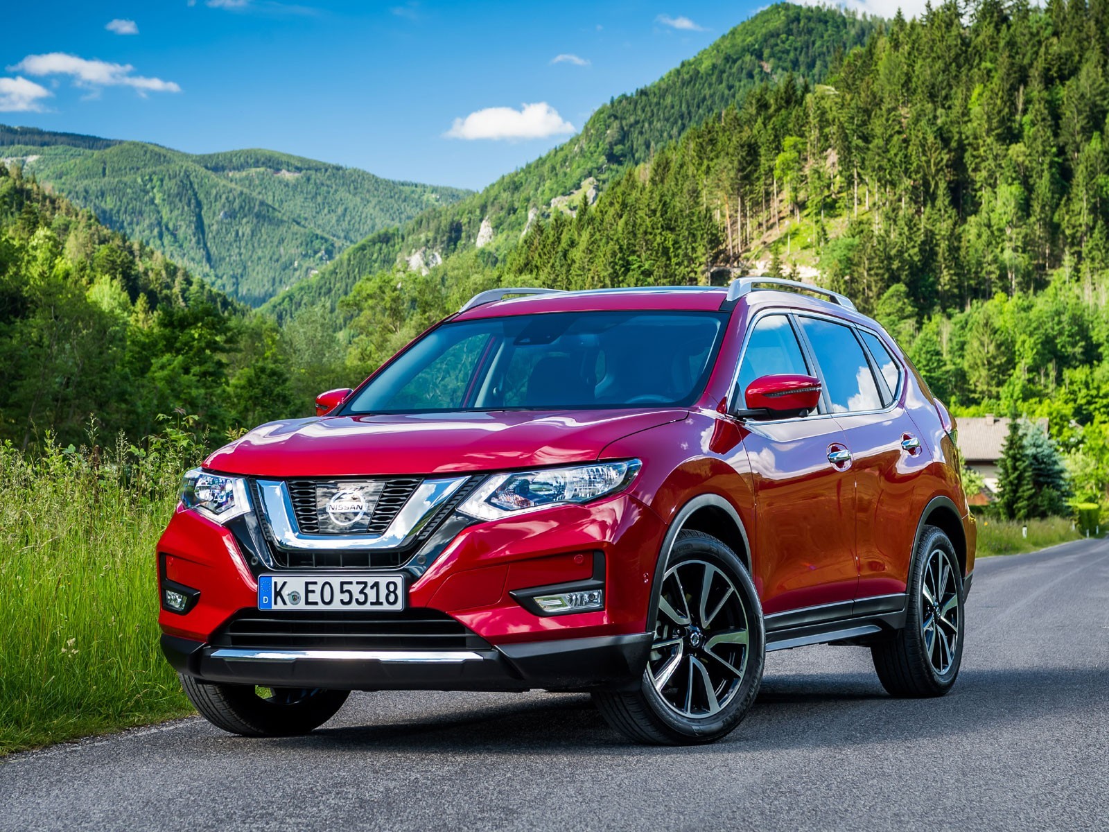 Ниссан х трейл 2018 фото Foto Nissan-X-Trail-Facelift-Fahrbericht-009.jpg vom Artikel Schon gefahren: Der