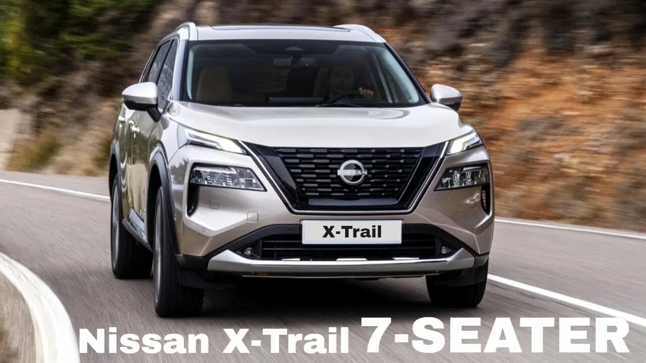 Ниссан х трейл 2023 фото новый New Nissan X Trail (Europe) 7-Seater Electrified SUV - YouTube