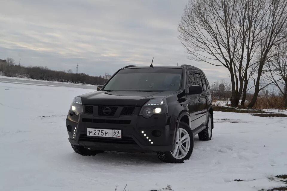 Ниссан х трейл 31 тюнинг Покрасил маски фар - Nissan X-Trail II (t31), 2 л, 2013 года стайлинг DRIVE2