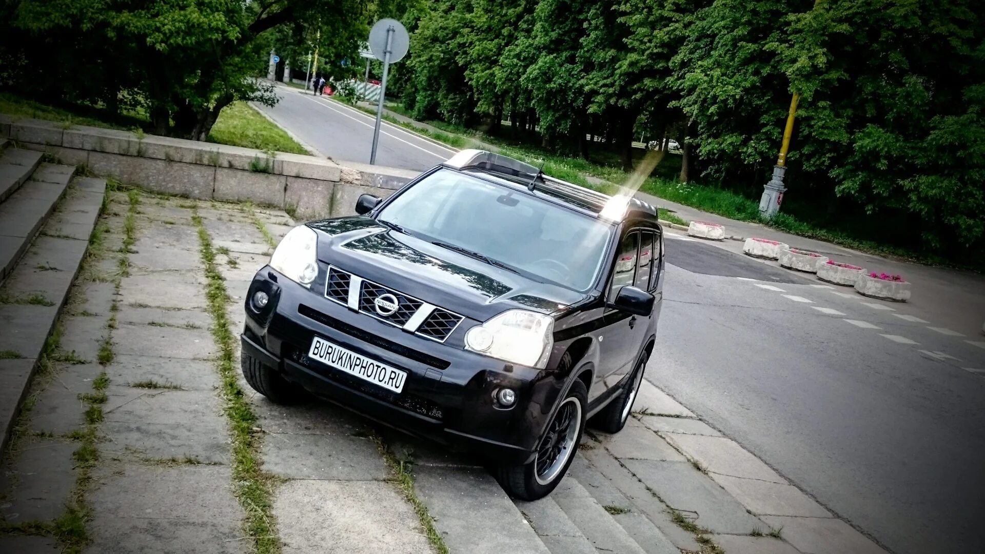 Ниссан х трейл 31 тюнинг Что может X-Trail вне автобана? - Nissan X-Trail II (t31), 2 л, 2008 года фотогр