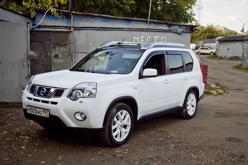 Ниссан х трейл белый фото Nissan X-trail белый мат - Сообщество "Жидкая Резина для Авто (покраска, отзывы 