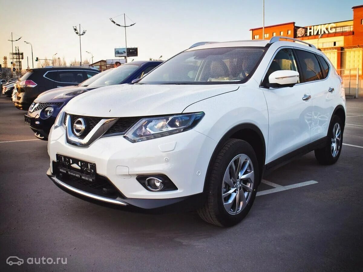 Ниссан х трейл белый фото Купить б/у Nissan X-Trail III 2.5 CVT (171 л.с.) 4WD бензин вариатор в Сарове: б