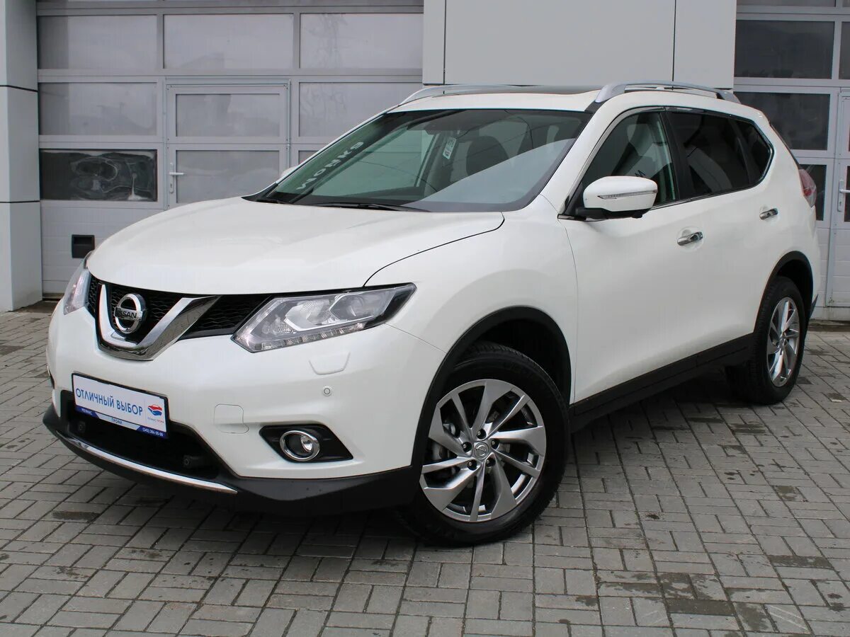 Ниссан х трейл белый фото Купить б/у Nissan X-Trail III 2.0 CVT (144 л.с.) 4WD бензин вариатор в Екатеринб