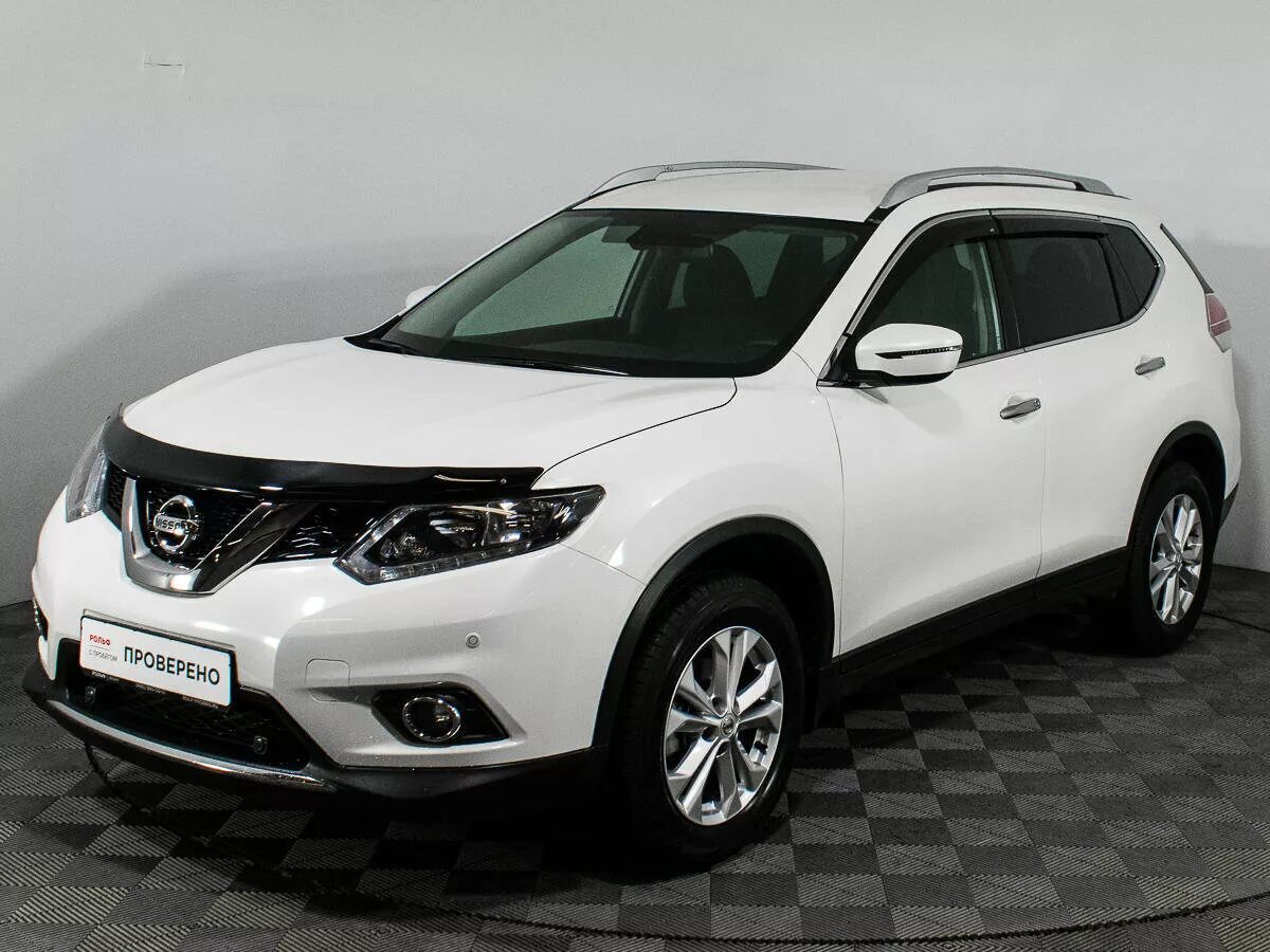 Ниссан х трейл белый фото Купить б/у Nissan X-Trail III 2.0 CVT (144 л.с.) бензин вариатор в Москве: белый