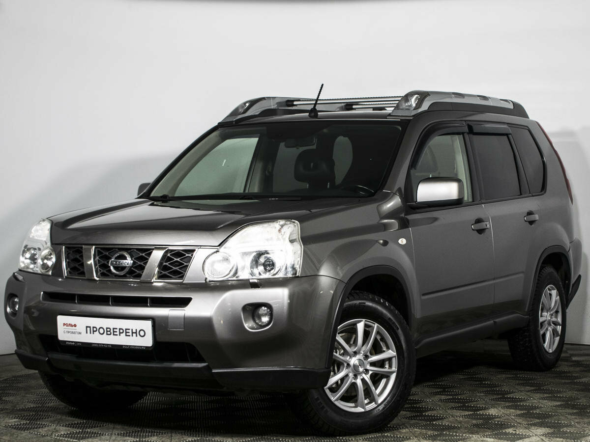 Ниссан х трейл бу фото Купить б/у Nissan X-Trail II 2.5 CVT (169 л.с.) 4WD бензин вариатор в Москве: се
