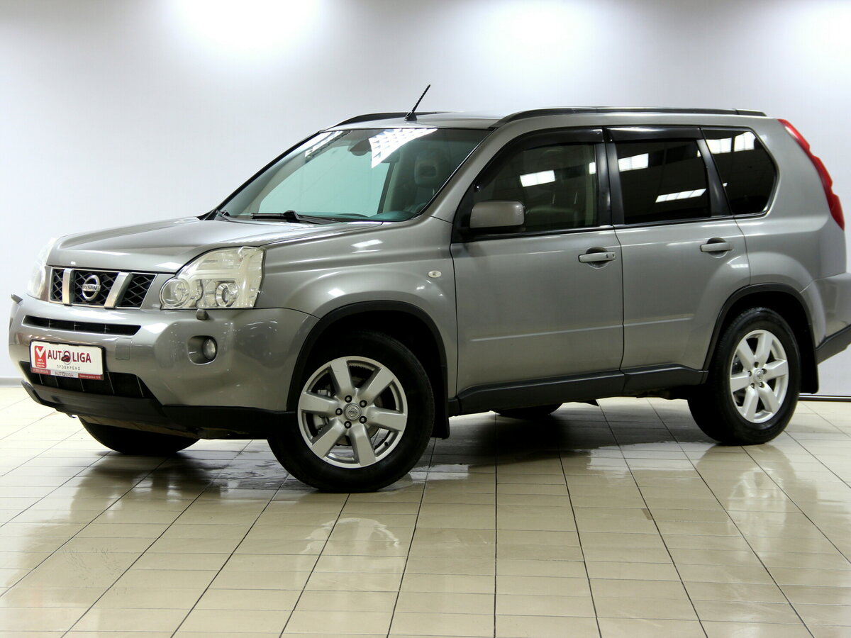Ниссан х трейл бу фото Купить б/у Nissan X-Trail II 2.5 CVT (170 л.с.) 4WD бензин вариатор в Москве: се