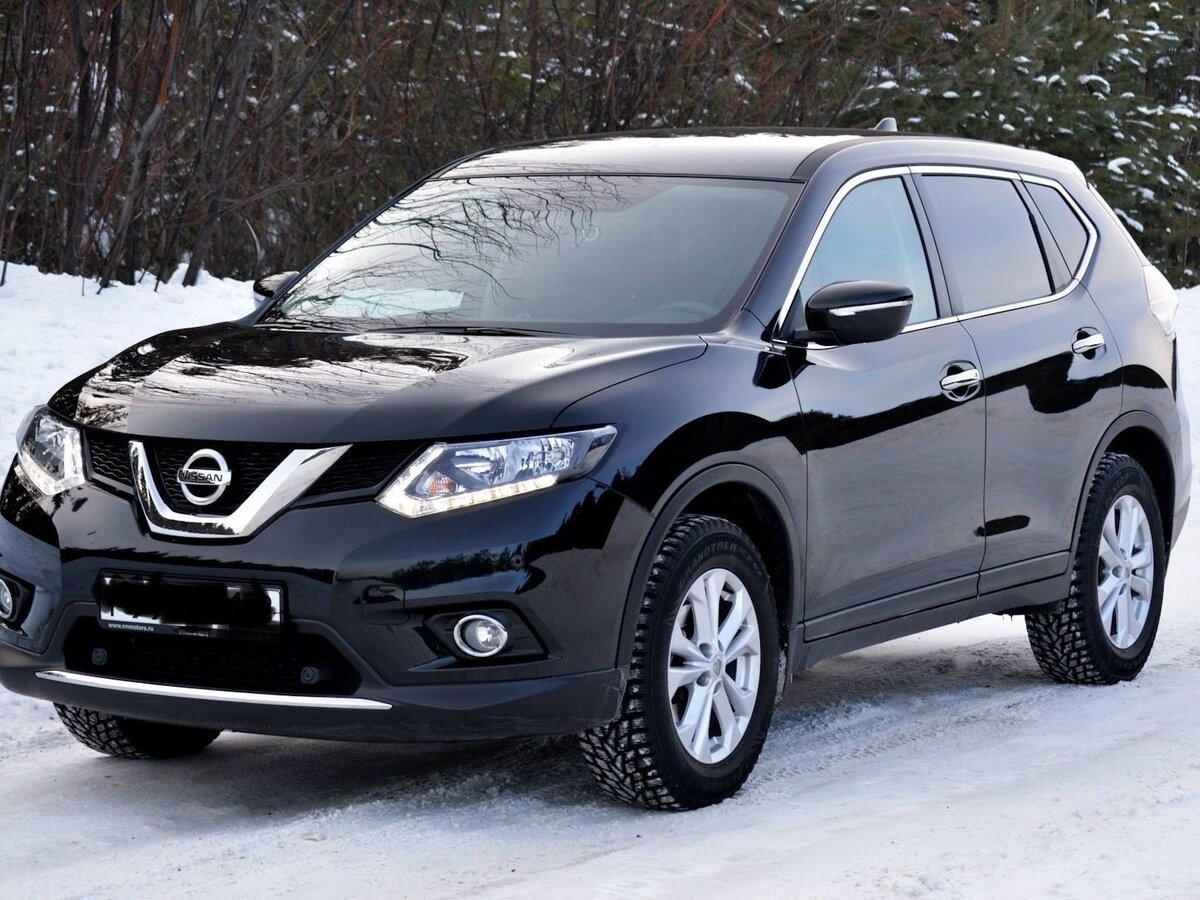Ниссан х трейл черный фото Купить б/у Nissan X-Trail III 2.5 CVT (171 л.с.) 4WD бензин вариатор в Санкт-Пет
