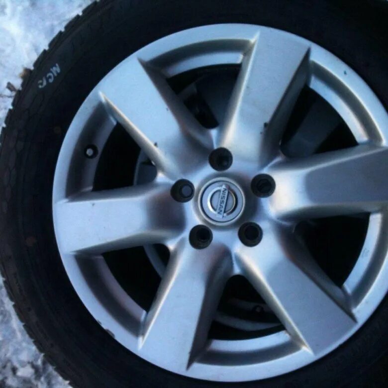 Ниссан х трейл диски фото Оригинальные диски Nissan x-trail R17/5/114.3 - купить в Москве, цена 14 000 руб