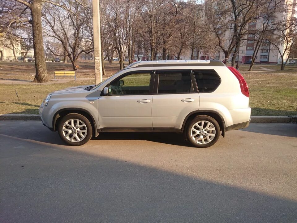 Ниссан х трейл диски фото Пришла весна. Помылся и переобулся! - Nissan X-Trail II (t31), 2 л, 2014 года мо