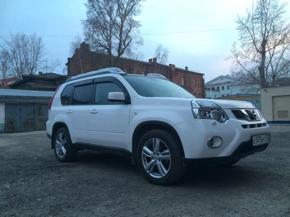 Ниссан х трейл диски фото Литые диски реплика ns125 (r18) - Nissan X-Trail II (t31), 2,5 л, 2014 года колё