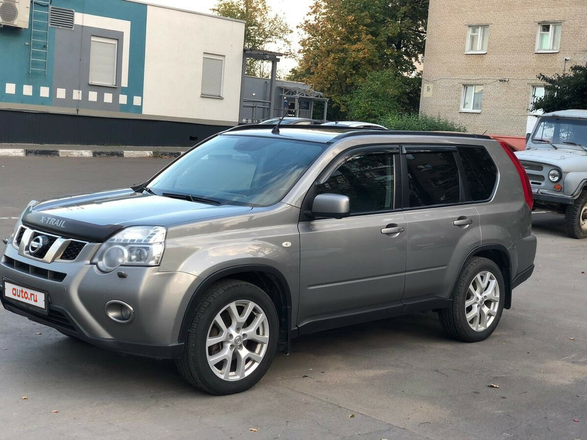 Ниссан х трейл дизель фото Купить б/у Nissan X-Trail II Рестайлинг 2.5 CVT (169 л.с.) 4WD бензин вариатор в