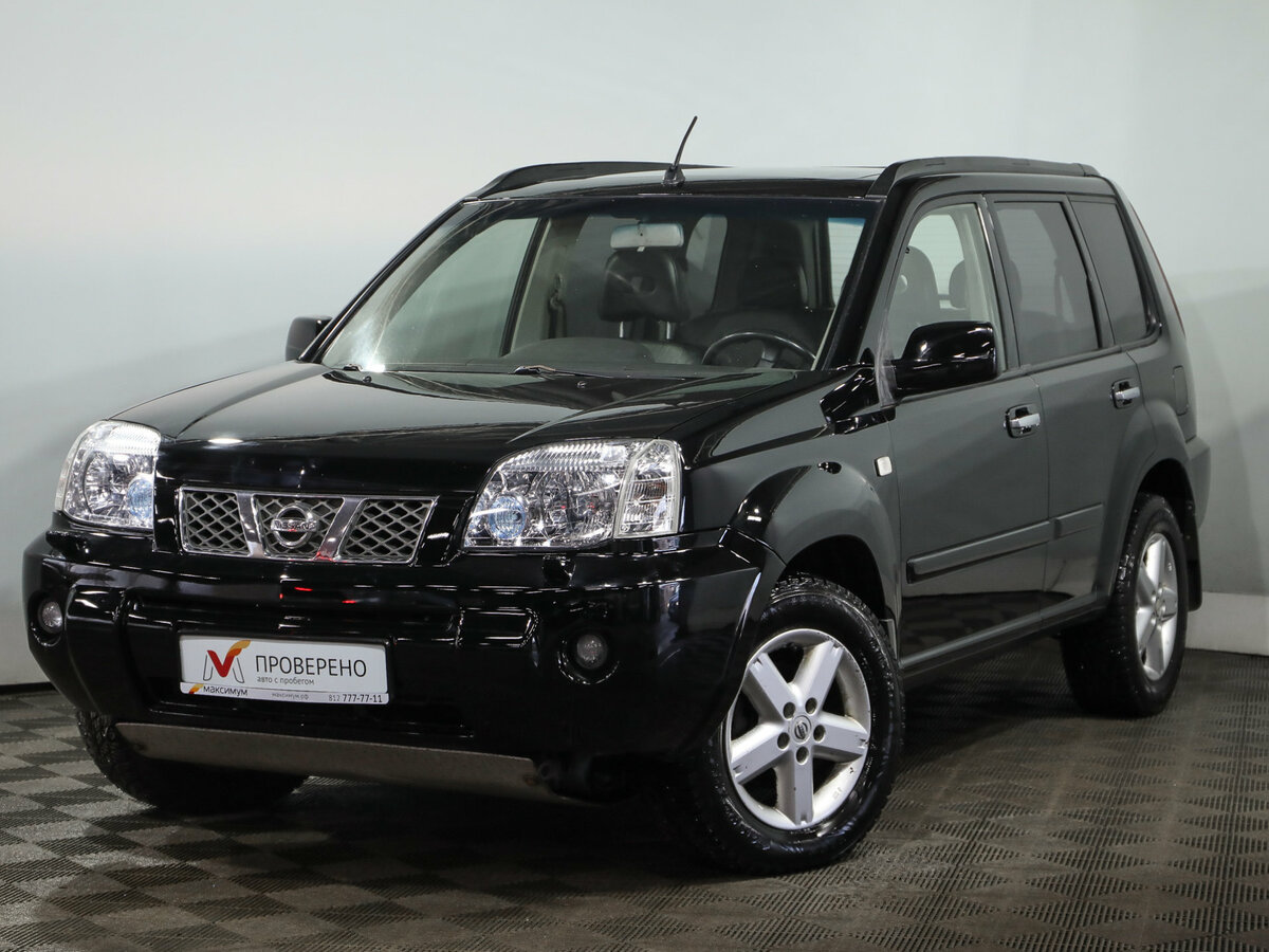 Ниссан х трейл дизель фото Купить б/у Nissan X-Trail дизель механика в Санкт-Петербурге: чёрный 2005 внедор