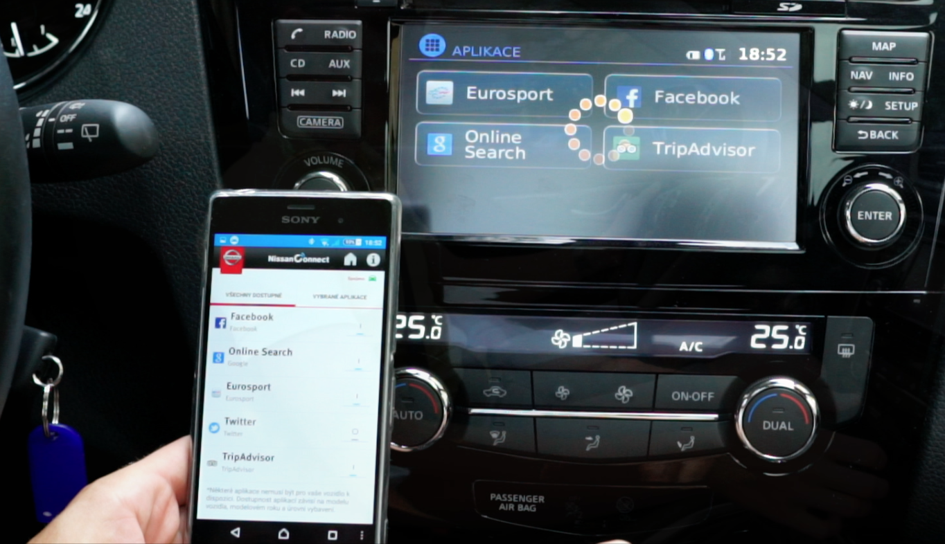 Ниссан х трейл как подключить блютуз Nissan X-Trail s infotainmentem NissanConnect - AUTODAYS