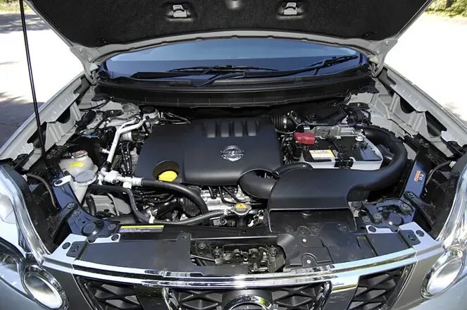 Ниссан х трейл под капотом фото Обзор кроссовера Nissan X-Trail 20GT с дизельным двигателем нового поколения