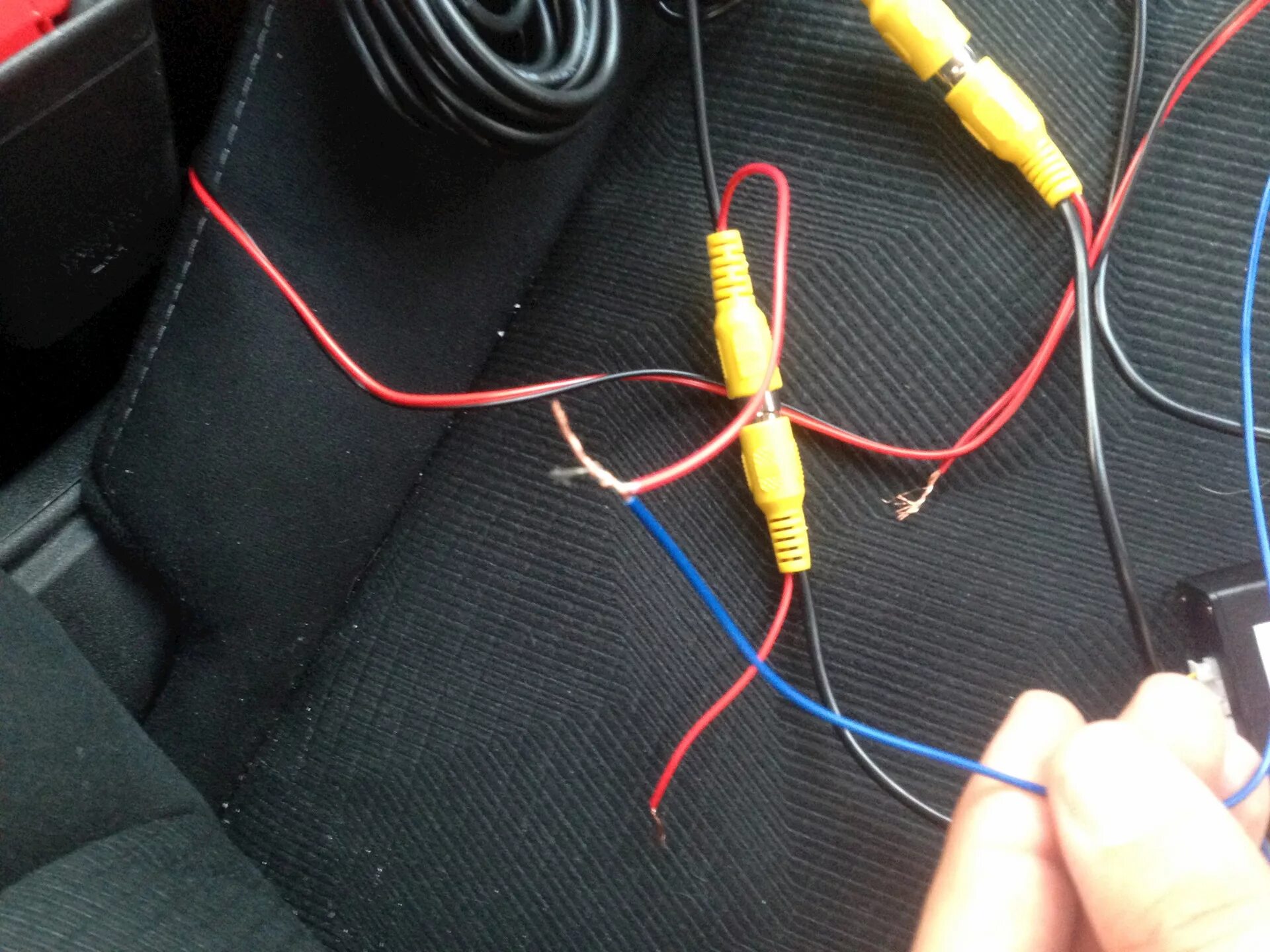 Ниссан х трейл подключение камеры заднего хода Подключение камер переднего и заднего вида - Nissan X-Trail III (t32), 2,5 л, 20